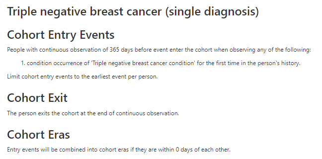 Comparison of Biopsy and Diagnosis Code Based Breast Cancer Phenotypes –  OHDSI